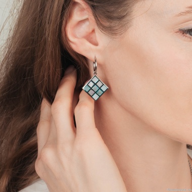 Серьги Fiore Luna AE01361-2 BL Серьги Fiore Luna AE01361-2 BL